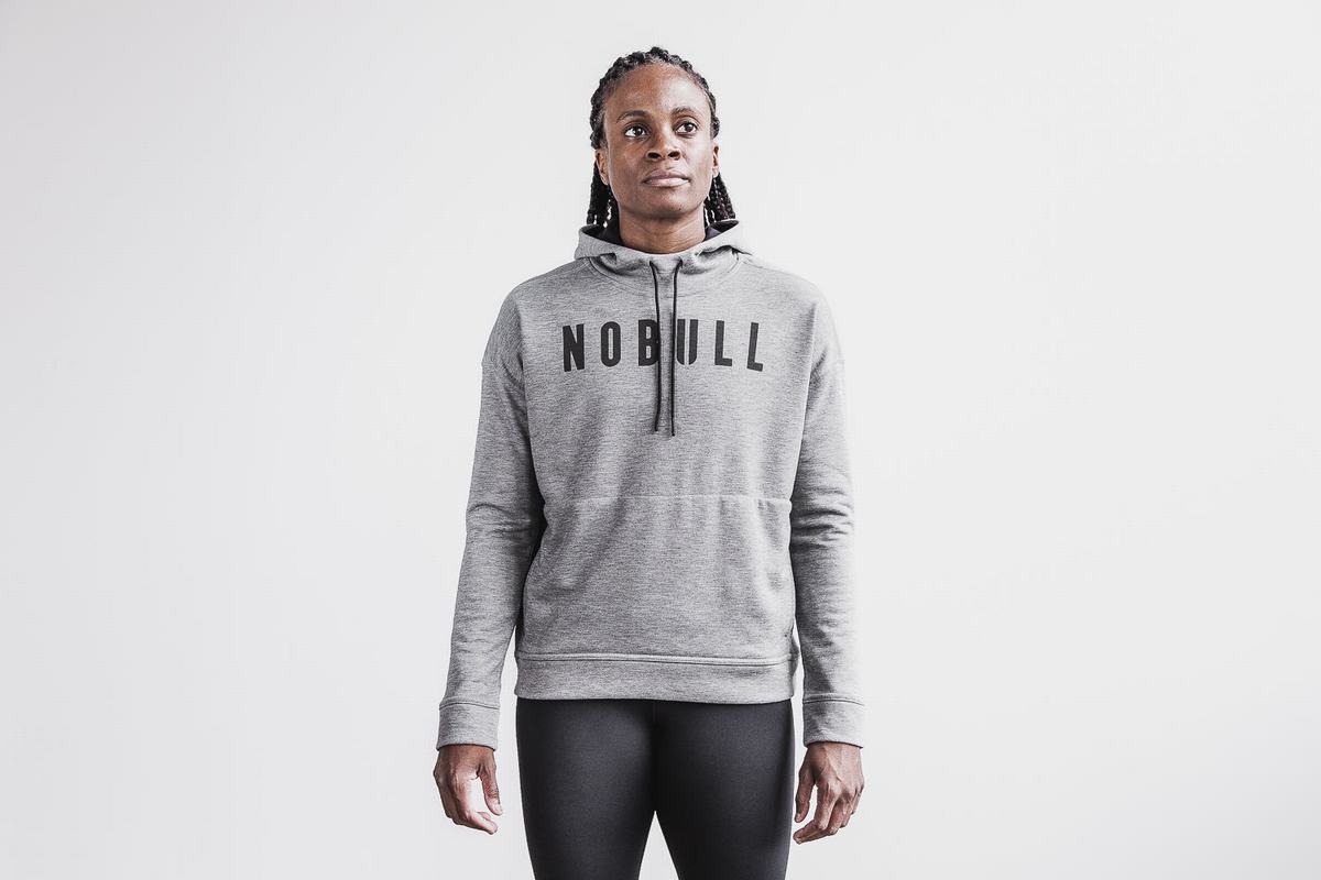 Nobull Women\'s Hoodie Grey | Australia (XY4971)